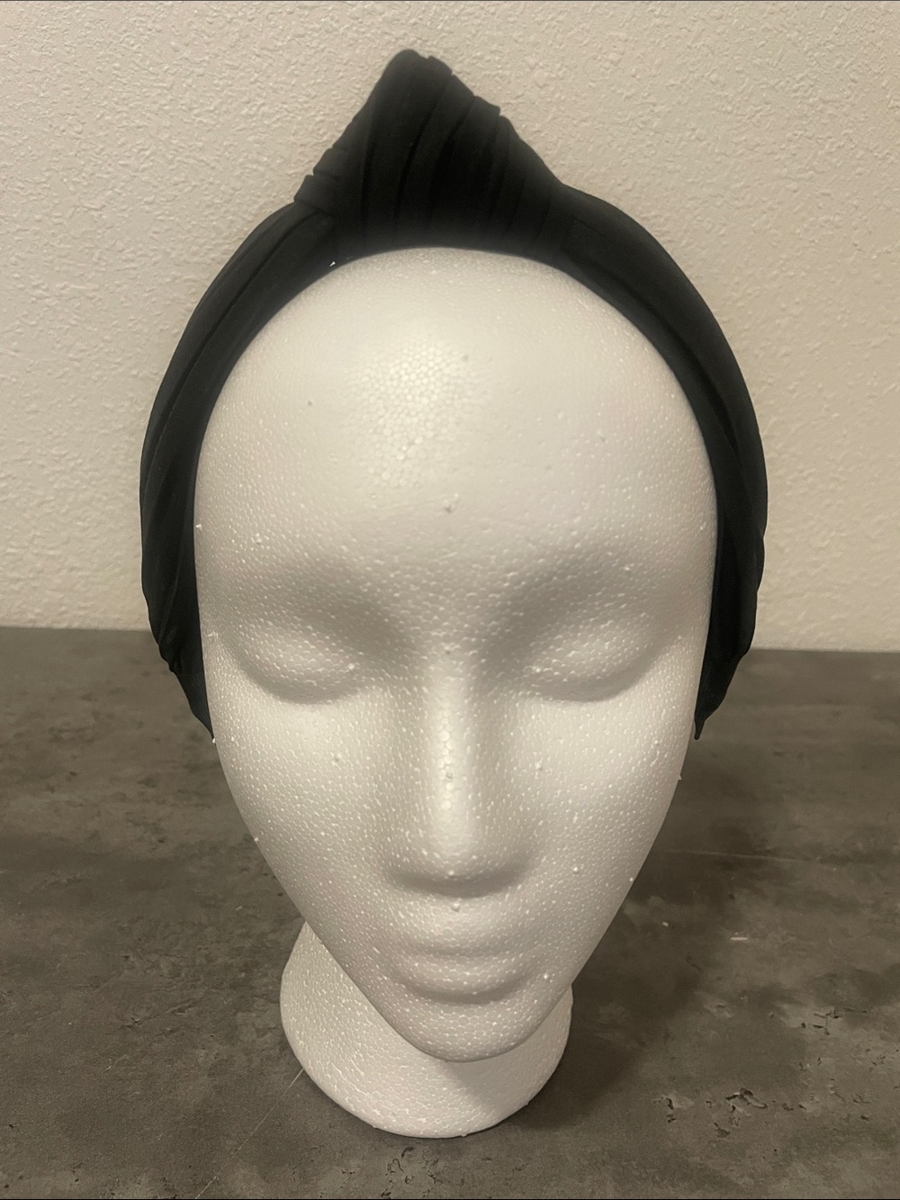 Black Knotted Headband